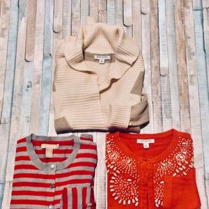*BUNDLE OF 3* Banana Republic Sweaters XS Cotton